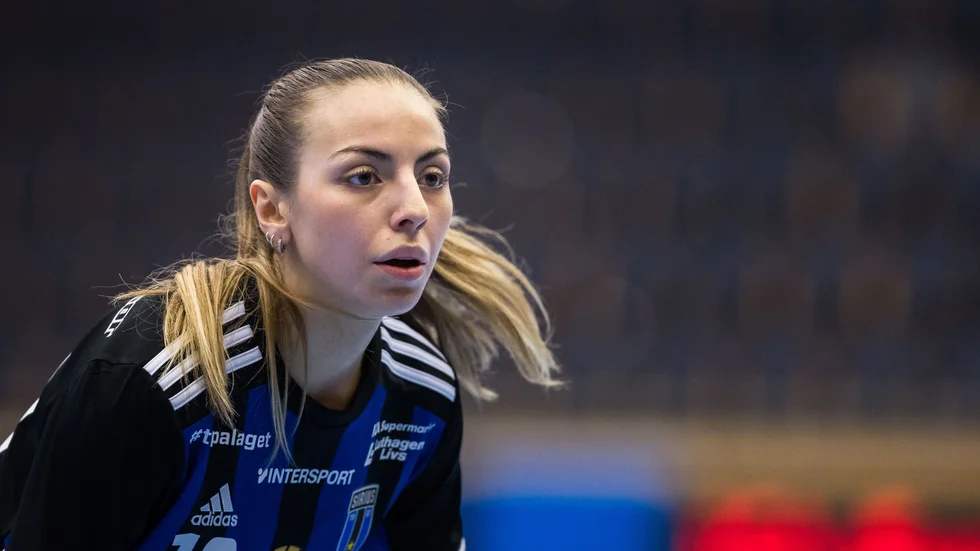 Charlotte Bravo gjorde Sirius tre första mål i bortamatchen mot Lund. 