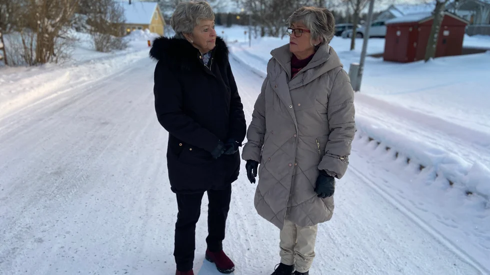 Gunvor började ana oråd och ringde direkt upp sin dotter, Birgitta, som bor i närheten.
