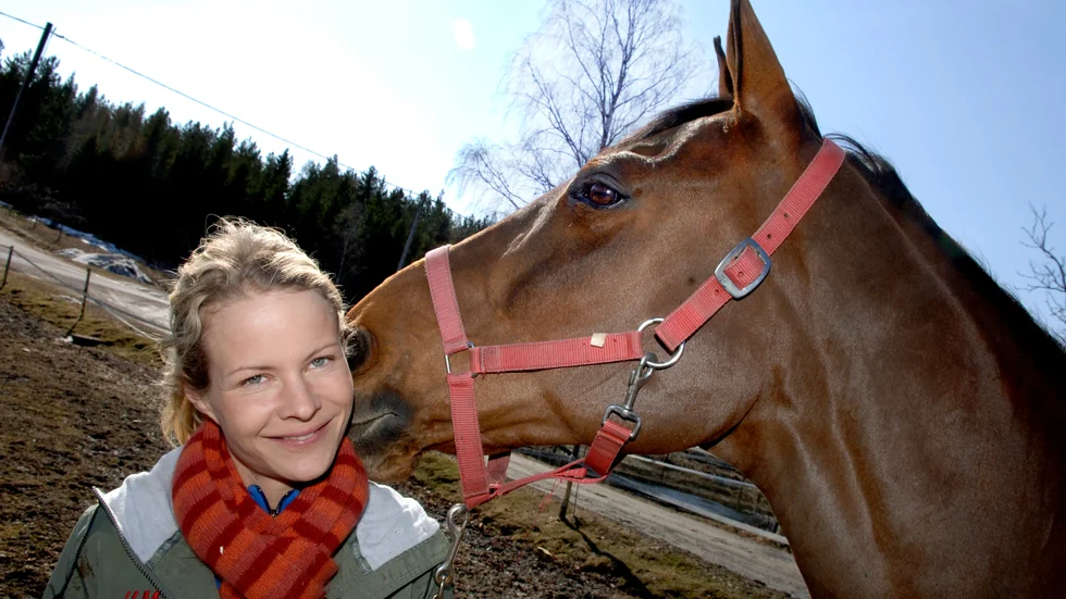 Malin Baryard Johnsson med Butterfly Flip. Arkivbild.