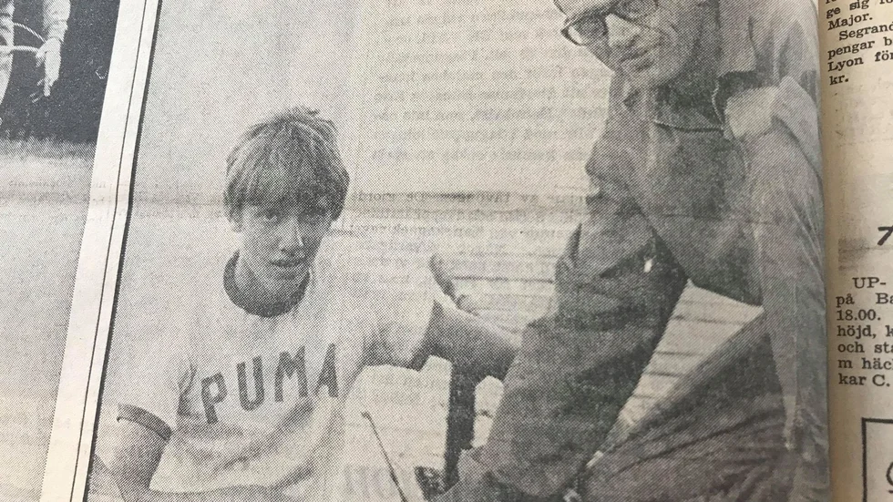 Kuriren för 50 år sedan: Framgångar i kanotsammanhang på NM blev det för både Rolf och sonen Kjell Lundström.