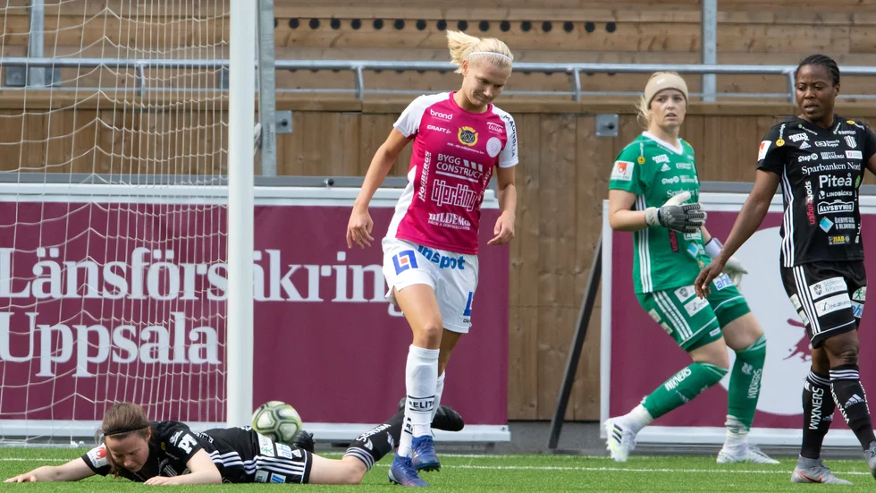 Det blev en tung förlust för Uppsala Fotboll på hemmaplan. 