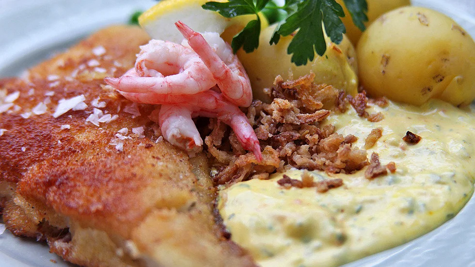 Man behöver inte åka till Danmark för att äta riktigt god fisk med dansk remoulad.