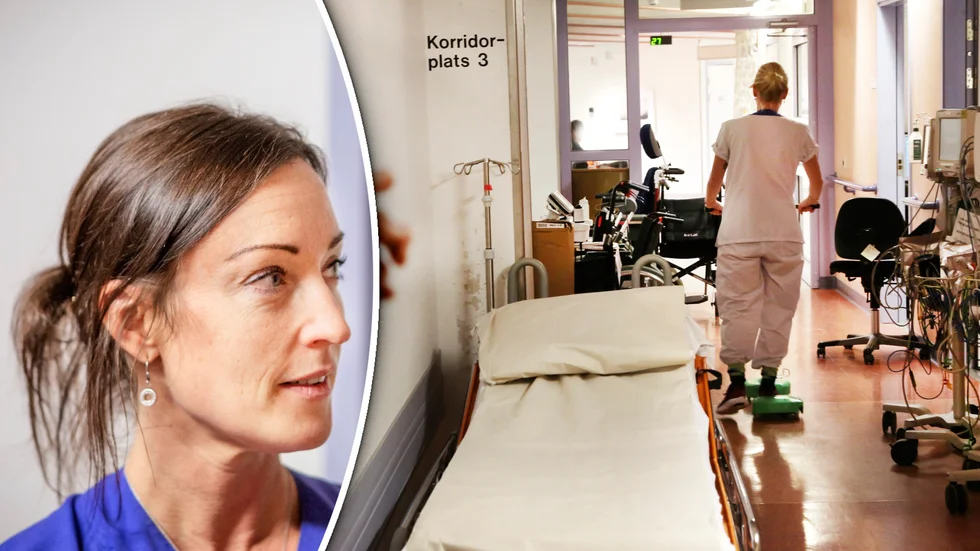 Charlotte Kaviani säger att det varit flera halkrelatade skador under torsdagen. 