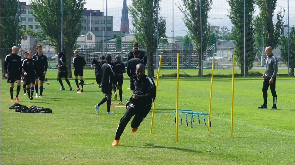 Mohammed Saeid hoppas på mål mot Falkenberg.