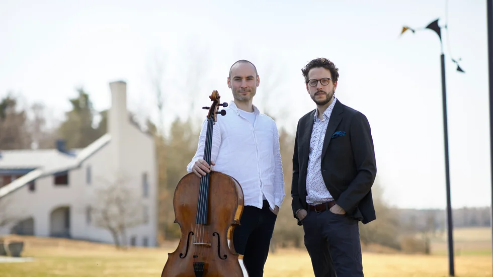 Peter Friis Johansson och Jakob Koranyi är konstnärliga ledare för Järna Festival Academy. Pressbild.