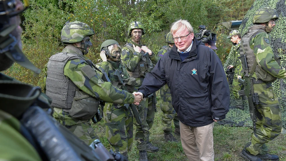 Sverige och Finlands försvarssamarbete fördjupas ytterligare med ett värdlandsstödsavtal, enligt Sveriges försvarsminister. Arkivbild.