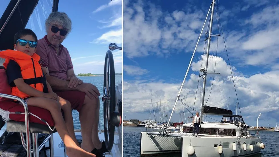 Paret Cornelis och Tarja Saers upptäcker Norrbottenskusten i coronatider.