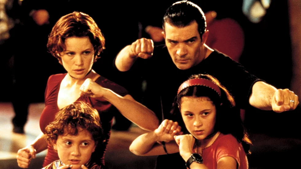Carla Gugino, Antonio Banderas, Daryl Sabara och Alexa Vega spelade i originalfilmerna. Arkivbild.