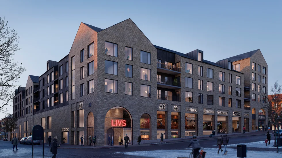I Gallerian tänker sig Point Properties lägenheter och fortsatt handel, bland annat ser man gärna en livsmedelsbutik i lokalerna.