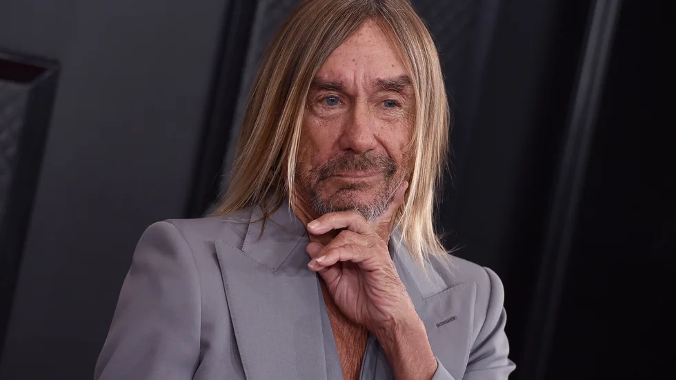 Iggy Pop på Grammy-galan i januari. Arkivbild.
