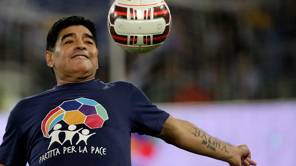 Diego Maradona. Arkivbild.