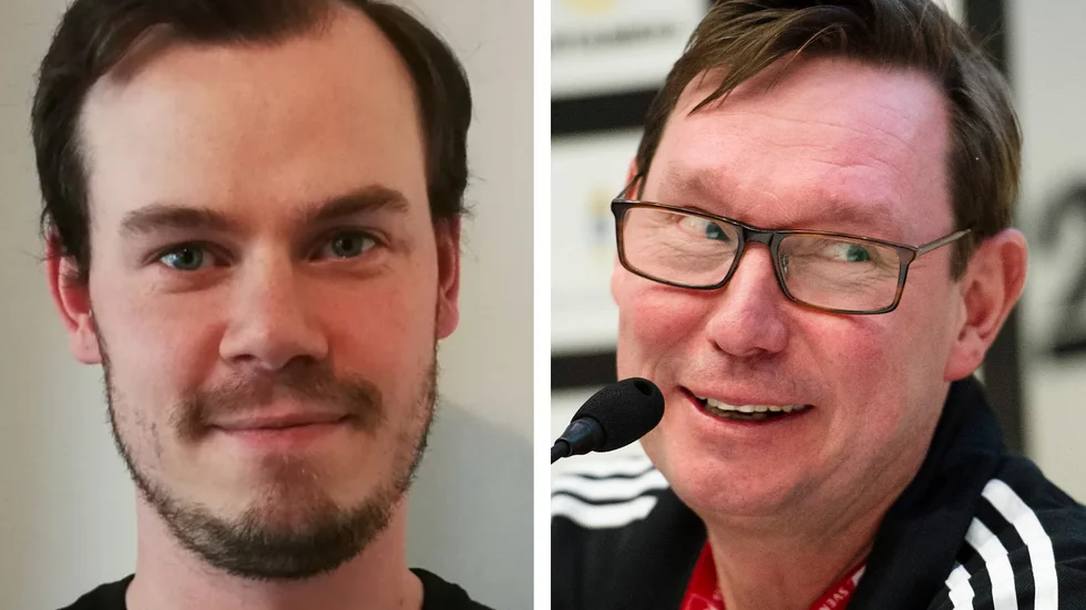 Storvretas Oscar Lundin (t v) och Sirius Stefan Forsman möts i säsongens första derby i IFU Arena.