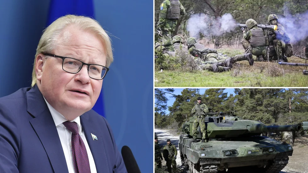 Under torsdagen lämnades totalförsvarspropositionen in till riksdagen. 