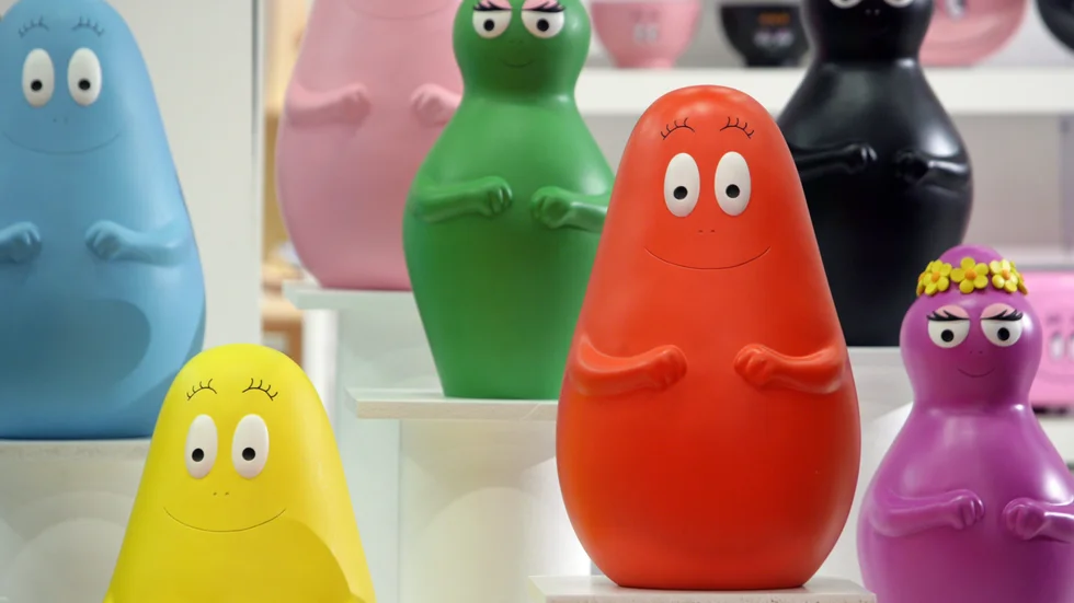 Barbapappa med familj.