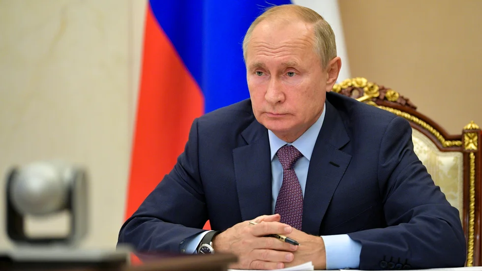 Rysslands president Vladimir Putin.