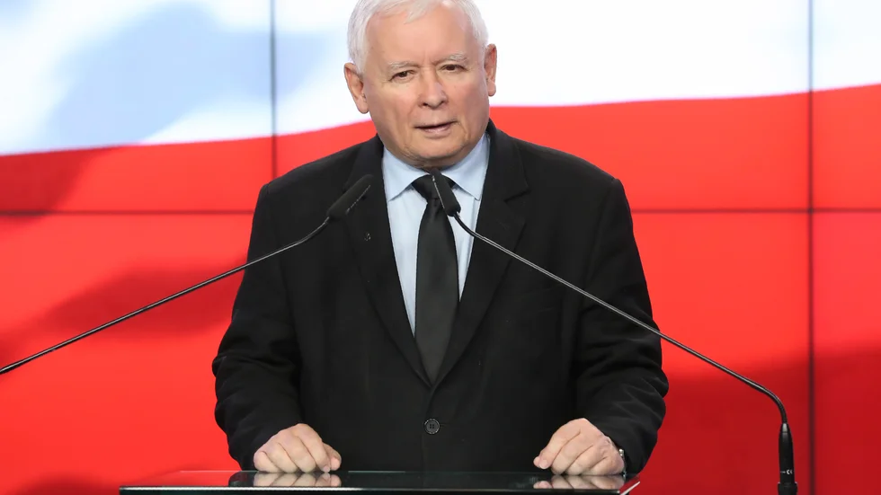 Jaroslaw Kaczynski är partiledare för konservativa och EU-skeptiska Lag och rättvisa (PIS), som dominerar Polens regeringskoalition. Arkivfoto.