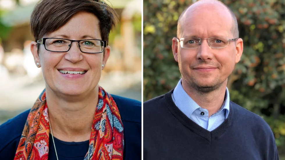 Susanne Corse, ansvarig för TRR Uppsala och Jimmy Algotsson, verksamhetscontroller på Arbetsförmedlingen Uppsala län.