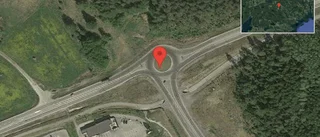 Stopp på väg 55 på grund av en olycka
