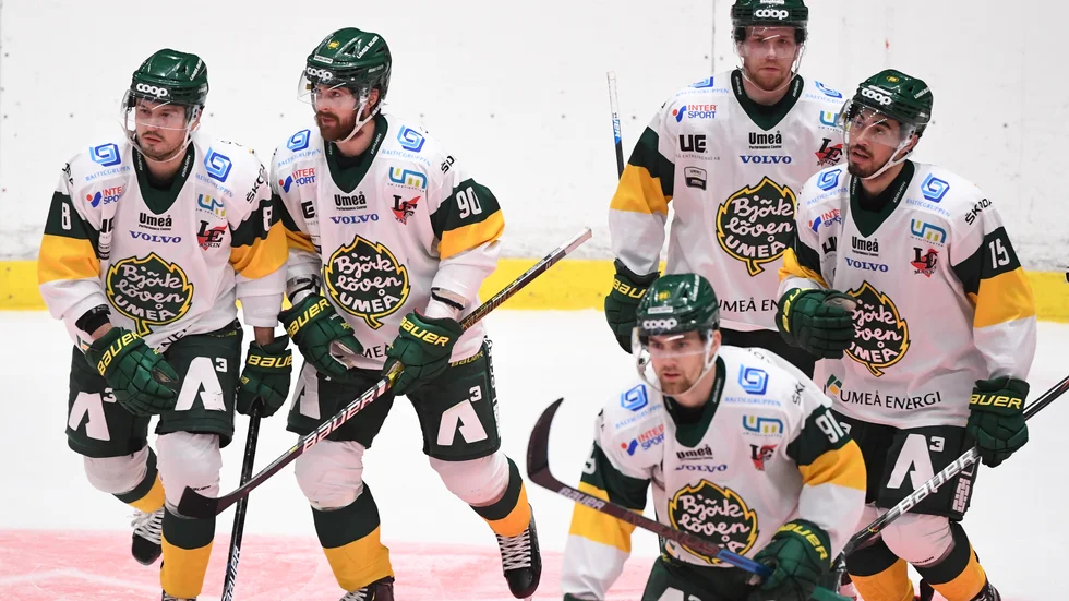 Björklöven var obesegrade över tio matcher, men nu har Södertälje brutit sviten. Arkivbild.