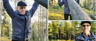 Fyller snart 80 – har skapat eget gym vid motionsspåret: "Det håller mig ung i sinnet och fräsch i kroppen"