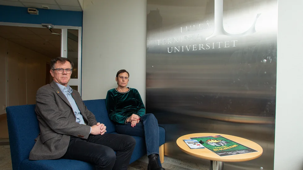 Kommunalråden Anders Lundkvist och Helena Stenberg är liksom studenterna oroade över utvecklingen på LTU i Piteå.