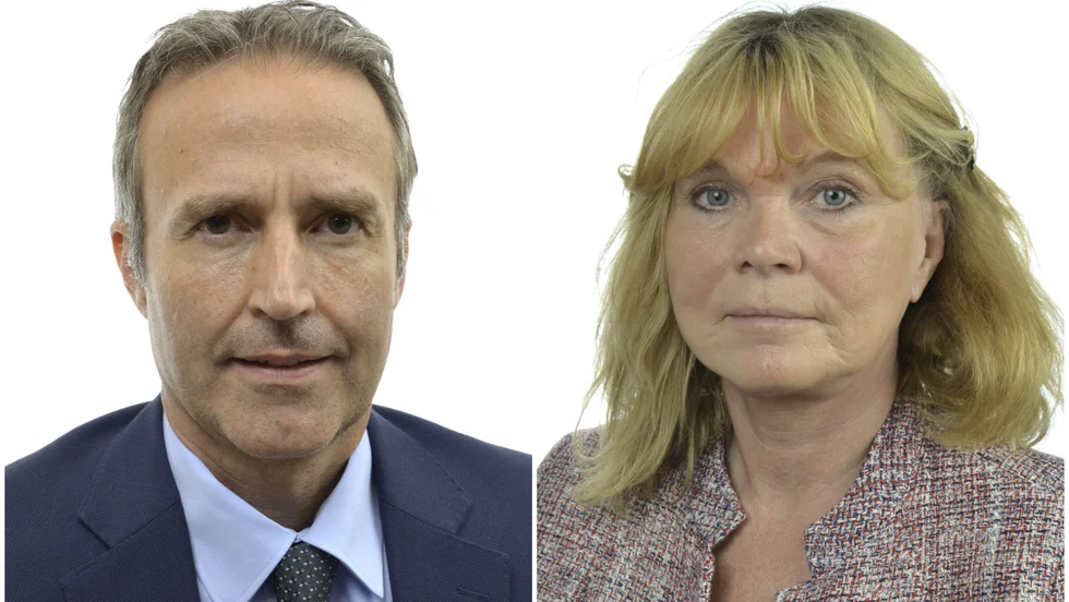 Mikael Strandman och Monika Lövgren (båda SD).