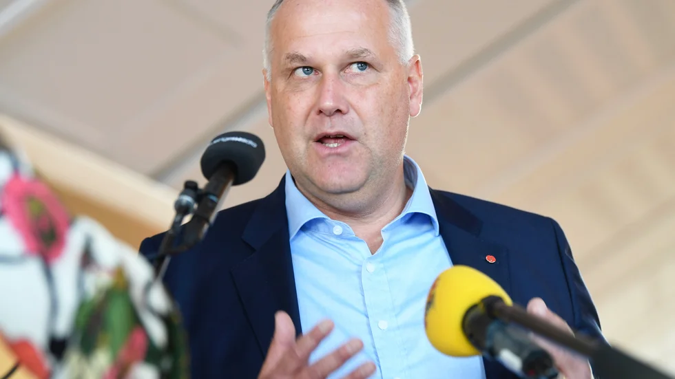Vänsterpartiets partiledare Jonas Sjöstedt. Arkivbild.