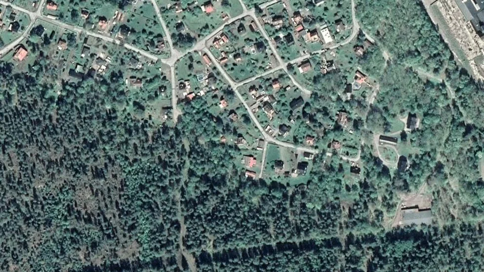 Området kring Villavägen 8