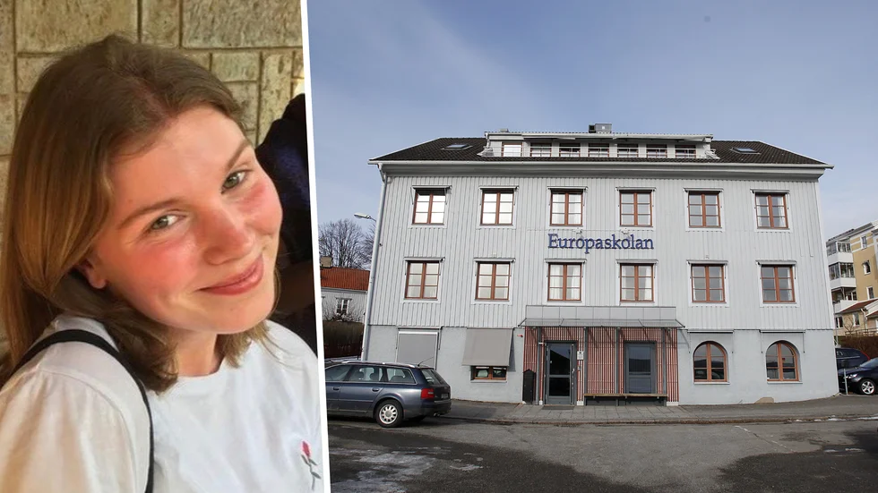 Carolina Cammenberg är ordförande i Europakåren, Europaskolans elevkår: "Vi är bra på att ta hand om varandra."