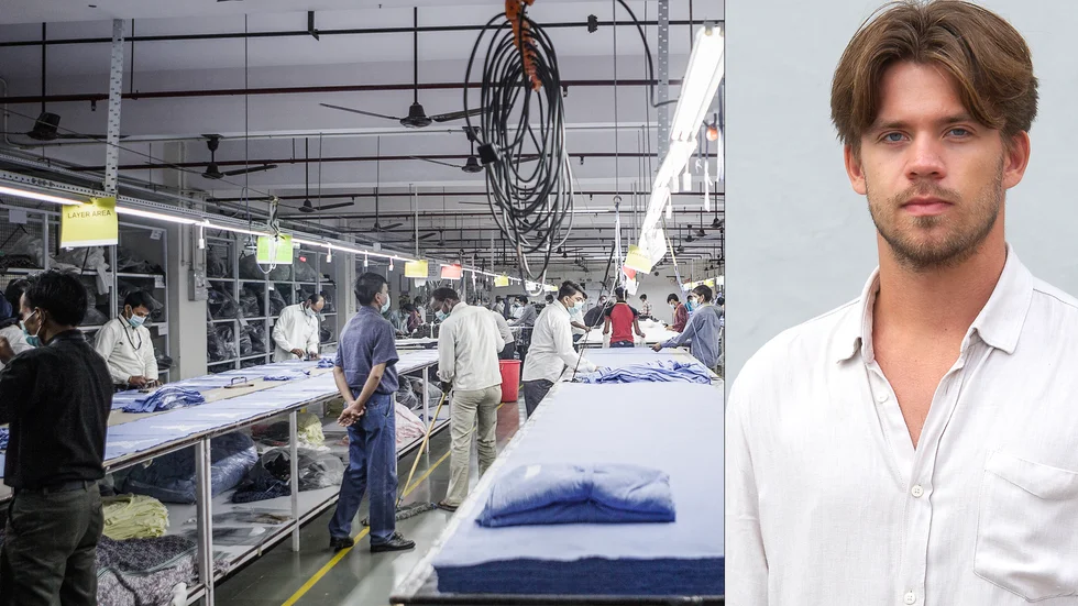 "Samarbetar man med ett fast-fashion-företag eller väljer att göra sin praktik på ett sådant är man inte direkt modebranschens Nelson Mandela från början", skriver Markus Aamisepp.