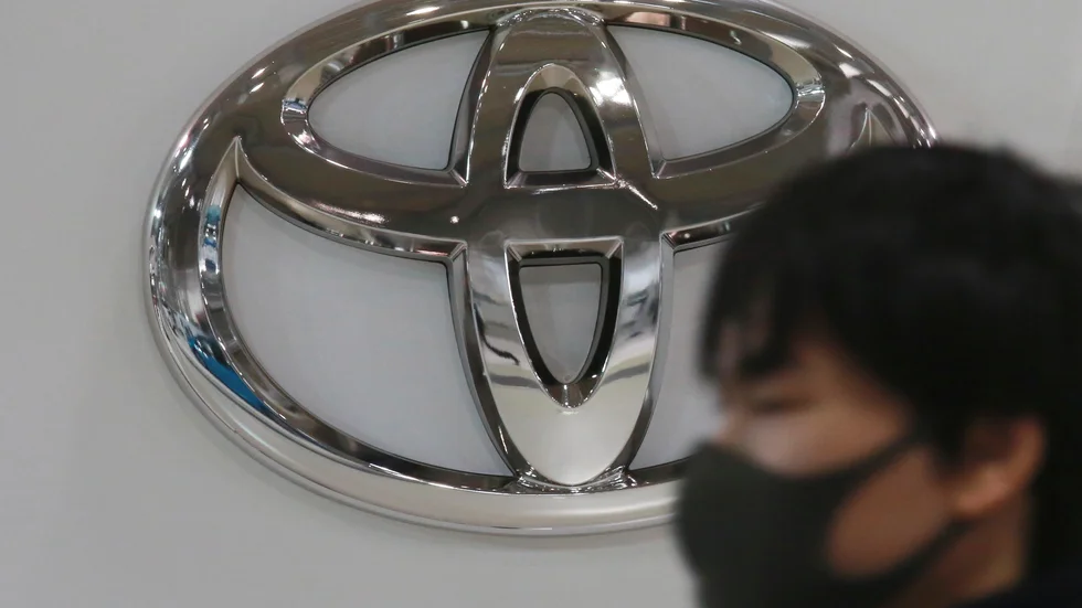 Toyota var en stor vinnare på Nikkei|225-index under fredagsförmiddagen. Arkivbild.
