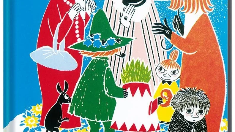 Bilderbok. Vem ska trösta knyttet är skriven av Tove Jansson.