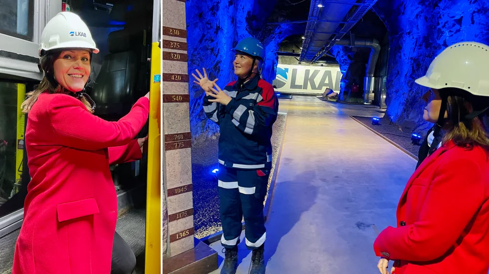 Arbetsmarknadsminister Eva Nordmark (S), som besökte gruvkommunerna Kiruna och Gällivare under måndagen och tisdagen, talar ofta och gärna om jobbpolitiken. Det borde fler göra. 