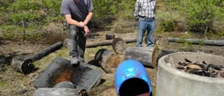 Vandaler slog till mot samlingsplats för jaktlag