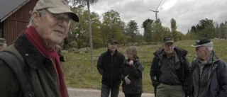 Närbild av Blekhems nya vindkraftspark