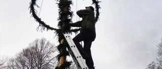 Starka bruksbor reste majstång