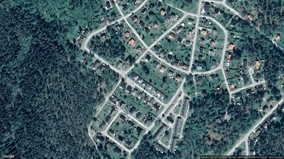 Området kring Trastvägen 12