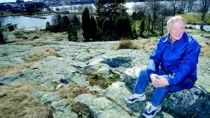 Allfixare. Anders Nilsson är en klippa på Kulbacken och museet. Härifrån har han även kontroll över sitt älskade Västervik.Foto: ANDERS LILJEGREN