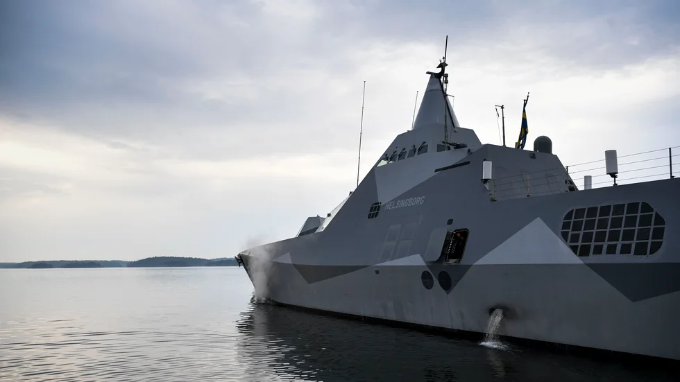 Försvarsmakten utreder en möjlig rysk kränkning av svensk vatten utanför Ystads kust. Arkivbild.