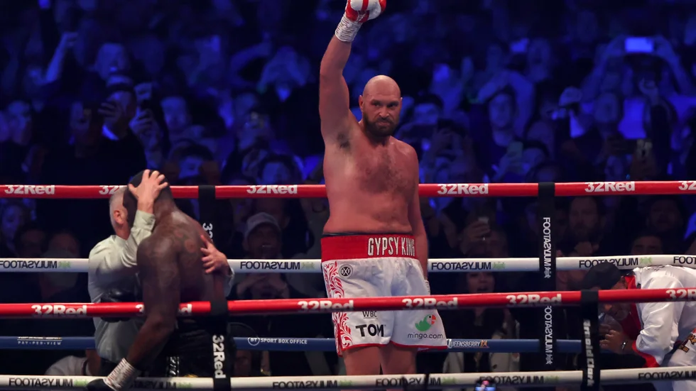 Tyson Fury uppmanar den brittiska regeringen att stoppa knivvåldet. Arkivbild.