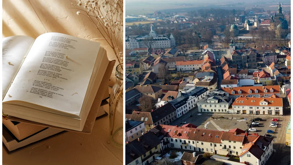 Kulturförgreningen Ugglans upprop har gått ut i sociala medier och målet är att Vadstena på så vis ska bli "poesistad nr.1 i världen".