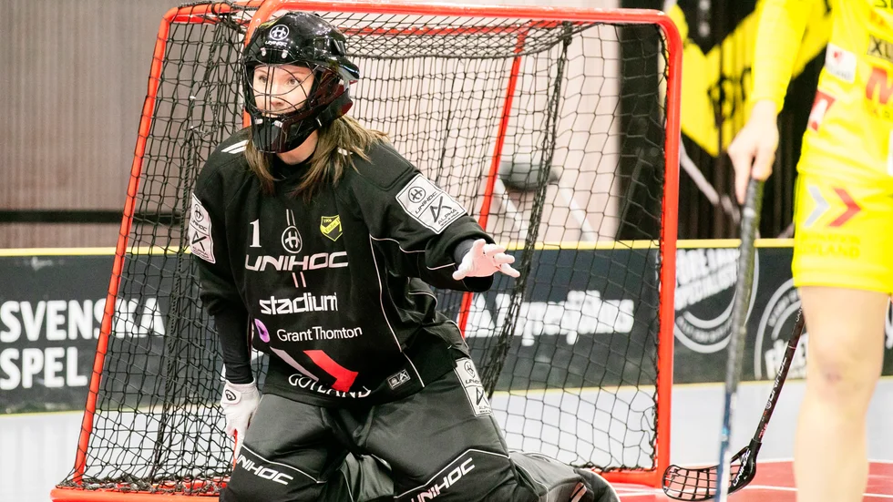 Endres målvakt Frida Görtz trivs under press och känner att allt kan hända i SM-semifinalen mot Pixbo. 