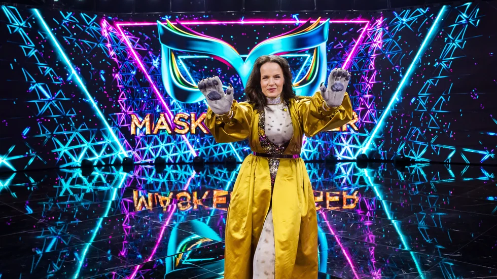 Malin Berghagen har tävlat klart i "Masked singer". Pressbild.