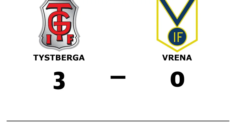 Tystberga GoIF vann mot Vrena IF