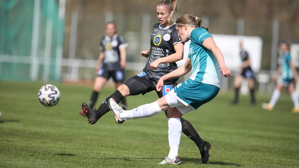 Johanna Renmark tillhörde en av Uppsalas bättre spelare i oavgjorda bortamötet med Alingsås