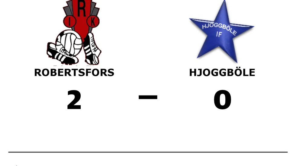 Robertsfors IK vann mot Hjoggböle IF