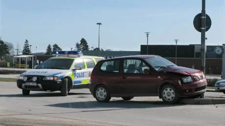 Trafikolycka på Brogväg.