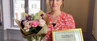 Ung tapetserare fick fint pris: "Det hade jag verkligen inte väntat mig"