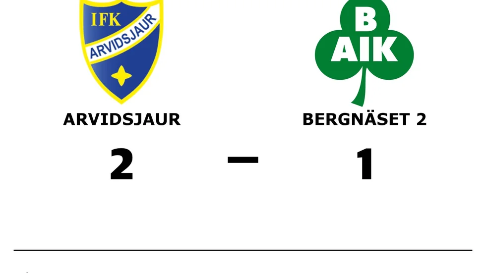 IFK Arvidsjaur FK vann mot Bergnäsets AIK 2