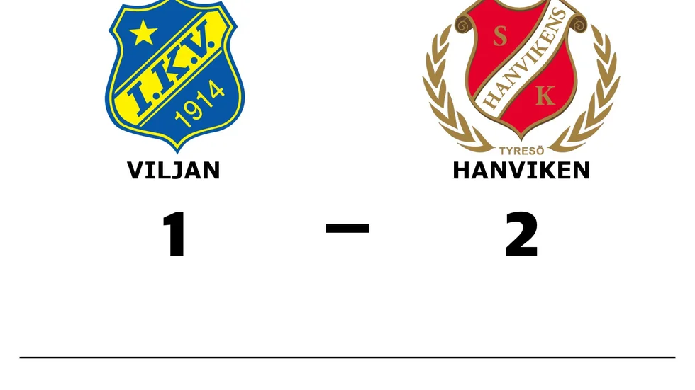 IK Viljan Strängnäs förlorade mot Hanvikens SK